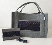 Schoppingbag Blau Anker