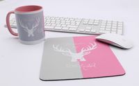 Mousepad, Hirsch, Tasse, Echth&uuml;bsch, Accessoirs