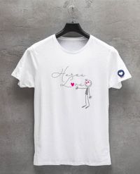 Horse Love Shirt weiss h&auml;ngend