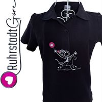 Poloshirt schwarz Ruhrstadtg&ouml;re